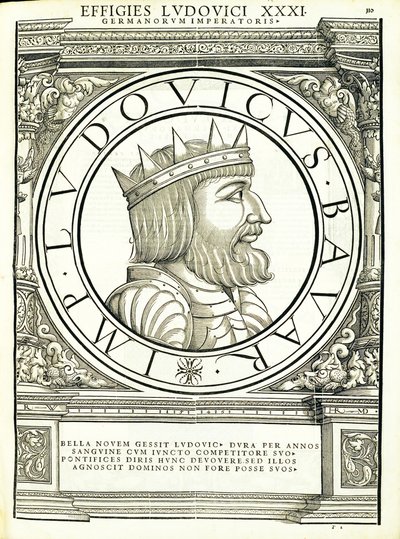 Ludouicus IV, Illustration aus 